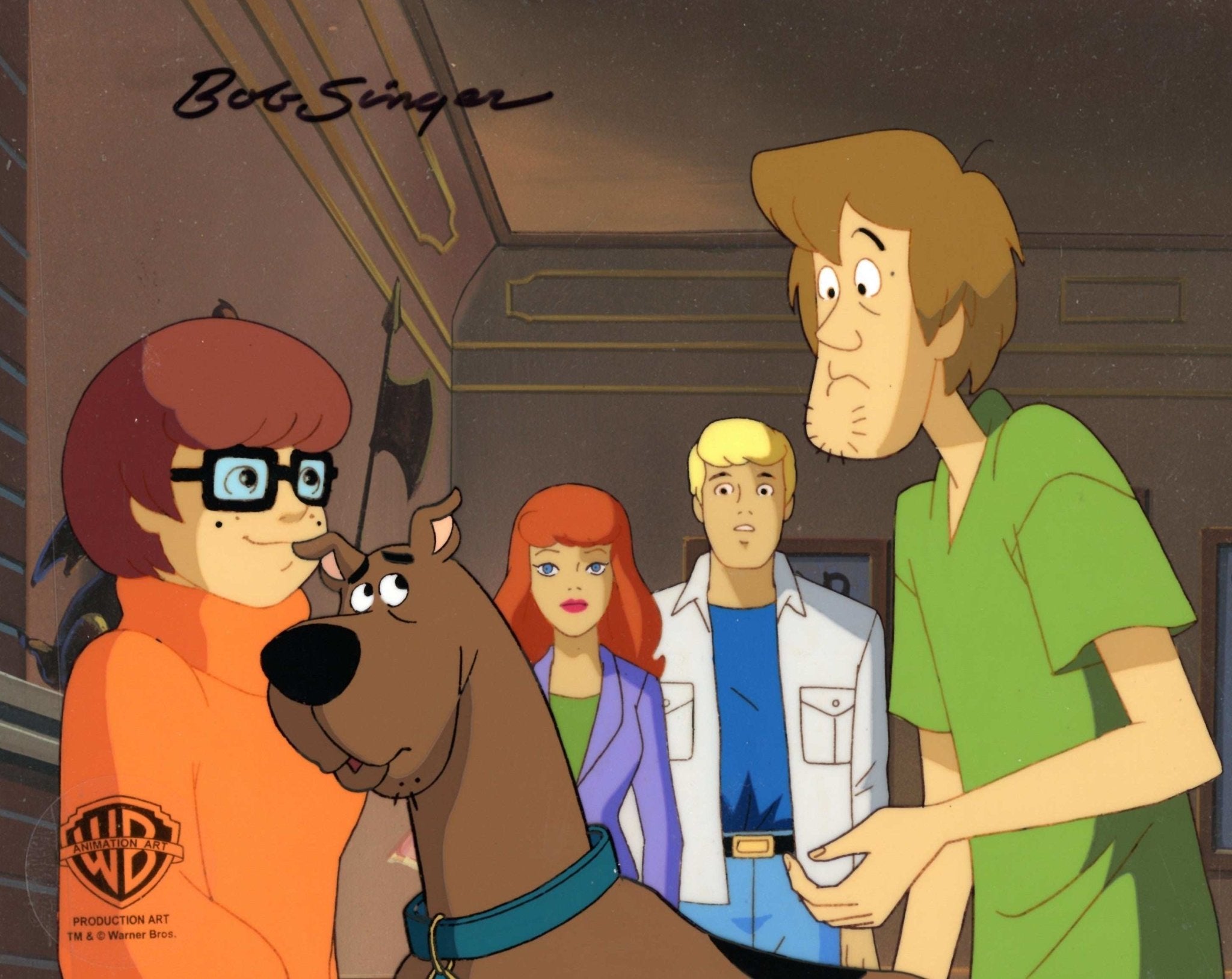 Scooby-Doo and the Witch's Ghost Original Production Cel on Original P –  Choice Fine Art